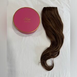 Luxy Hair - 20” Chocolate Balayage Halo Extensions